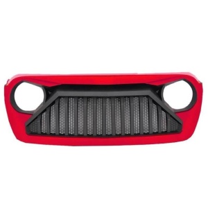 Grila Negru-Rosu Angry Eyes Jeep Wrangler JL (2018-2023) OFD - Img 1