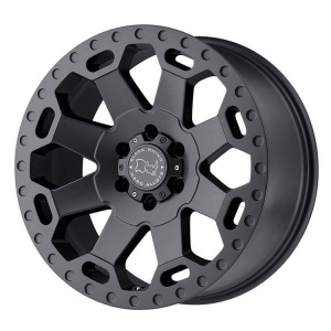 Jantă aliaj R18 8J 5x127 ET30 Jeep Wrangler JK Matte Gunmetal Black Rhino