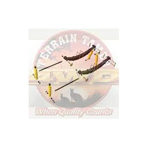 Schemă a kitului de suspensie Terrain Tamer lift 50mm pentru Nissan Navara D21, Nissan Navara D21 (1986-1997).