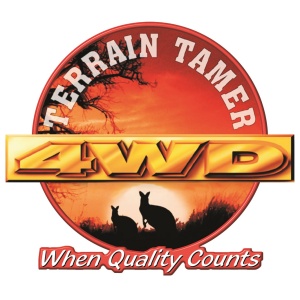 Sigla brandului Terrain Tamer, specializat în echipamente 4x4.