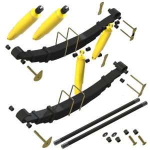 Kit Suspensie Nissan Navara D22 (1998-2005) +5cm Terrain Tamer