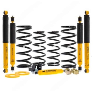 Kit suspensie Nissan Patrol Y61 (1998-2010) cu amortizor de direcție Old Man Emu Nitrocharger Plus +5cm