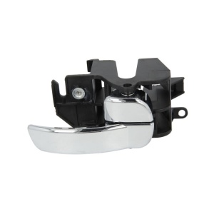 Mâner ușă interior dreapta Nissan Navara D40 (2005-2015), cromat, Blic