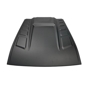 Ornament capotă negru, plastic