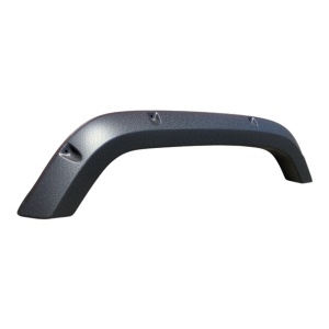Detalii ale aspectului texturat al overfenderului Kut Snake 55 mm pentru Toyota Land Cruiser LJ7/KZJ7 2 uși.