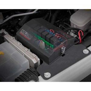 Panou control lumini MLC6 pentru Jeep Wrangler JK (2007-2018), 6 circuite, relee 40A, Rough Country - Img 4