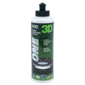 Pasta Polish 3D ONE Hybrid, Corectie si Finisare Intr-un Singur Pas, Pe Baza de Apa, Fara Filler, 236 ml, 3DProducts