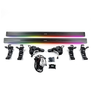 Praguri laterale electrice cu LED pentru Jeep Wrangler JLU (2018-prezent) și 4XE (2021-prezent) OFD Offroad Fabrication - Img 2