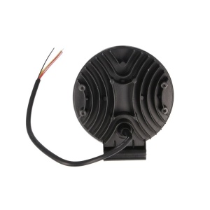Vedere din spate a proiectorului M-Tech de 33 W, cu radiator pentru disiparea căldurii.