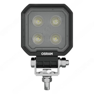 Proiectorul LED VX80-WD, vedere frontală, evidențiind sistemul de prindere.
