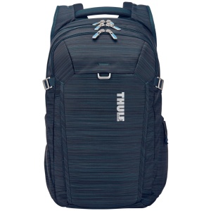 Vedere frontală a rucsacului Thule Construct 28L, evidențiind compartimentul pentru laptop.