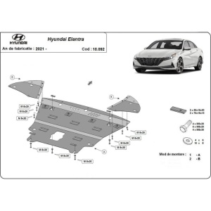 Scut auto metalic Hyundai