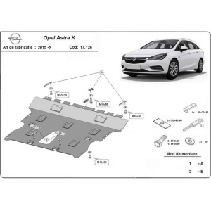Scut auto metalic Opel