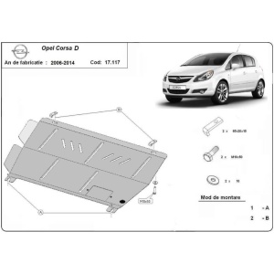 Scut auto metalic Opel