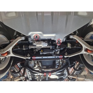 Scut cutie de viteza din aluminiu Ford Ranger Raptor (2023-2026) 4 mm Scut Protection - Img 2