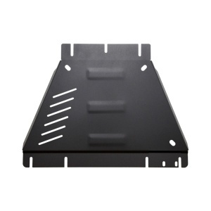 Vedere detaliată a scutului metalic Scut Protection pentru Toyota Hilux 2026+.
