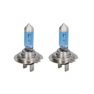 Set 2 becuri halogen H7 12V 55W 5000K Ultra White M-Tech
