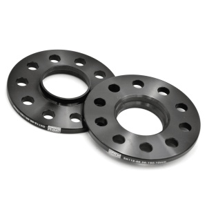 Vedere detaliată a flanșelor distanțiere ORE4x4 de 10mm, cu prindere 5x112 și CB 66.6mm.
