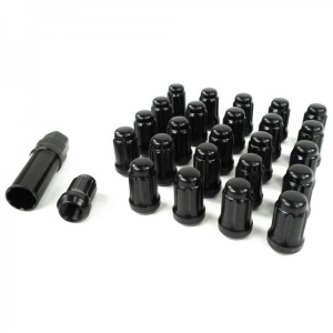 Set Piulite Negre Antifurt M12x1.5 25 buc OFD