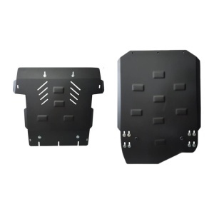 Set scuturi metalice Mitsubishi Pajero Pinin (1997-2007): motor și cutie de viteze, oțel 3 mm