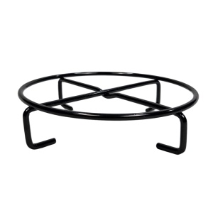 Suport metalic circular pentru tigaia mică, inclus în setul grătar BBQ de camping, Set grătar BBQ de.