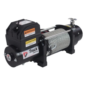 Troliu electric Macon Truck 14000lbs (6364KG) 12V cablu otel 26m Raport 196:1