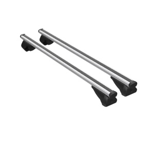 Universal crossbars with attachment to longitudinal bars, dynamic weight supported max 75 kg, Atlas V1 130cm S-Dizayn