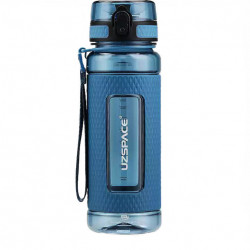 Sticla apa Uzspace Sport Tritan, fara BPA cu capac 800ml albastru
