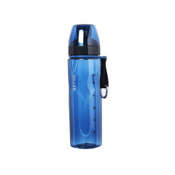 Sticla apa Tritan, fara BPA cu capac 700ml Albastru, Diller