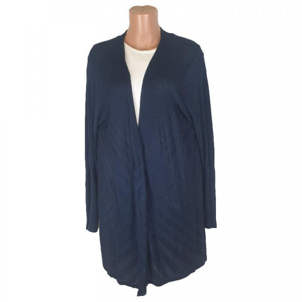 Cardigan damacoloare negru marime 2XL