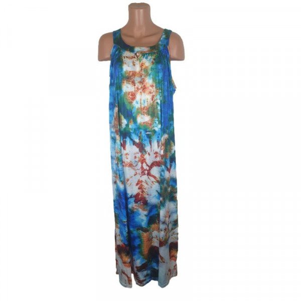 Rochie vara imprimeu multi color