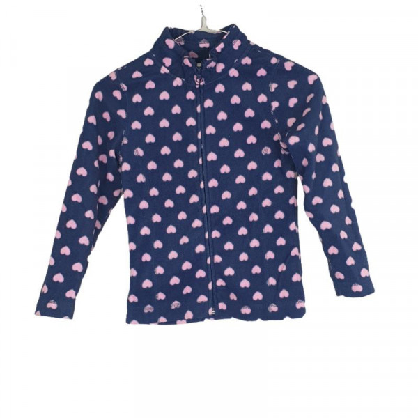 Bluza fete flece cu fermoar