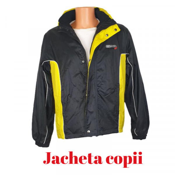 Jacheta copii 2in 1 Negru/Galben
