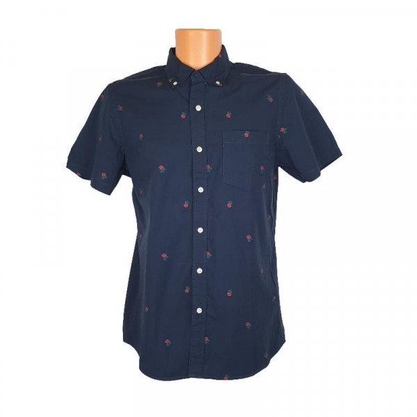 Camasa barbati maneca scurta blumarin