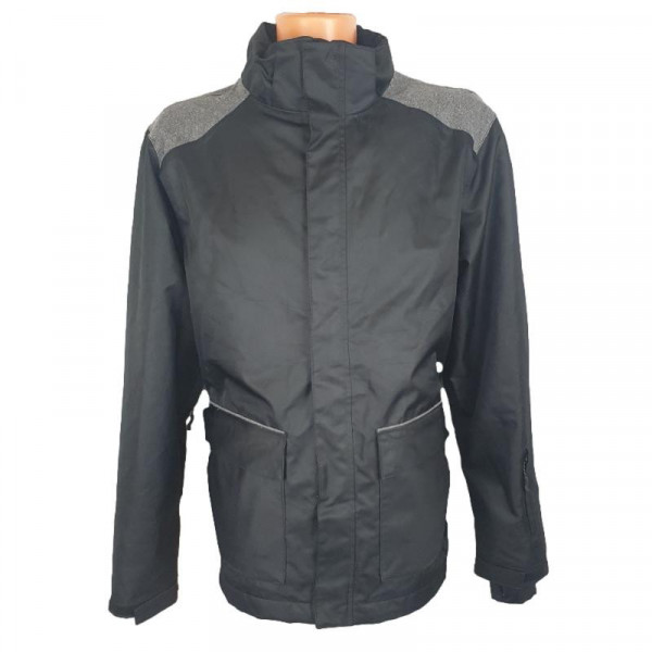 Geaca barbati culoare negru cu gri marime 54