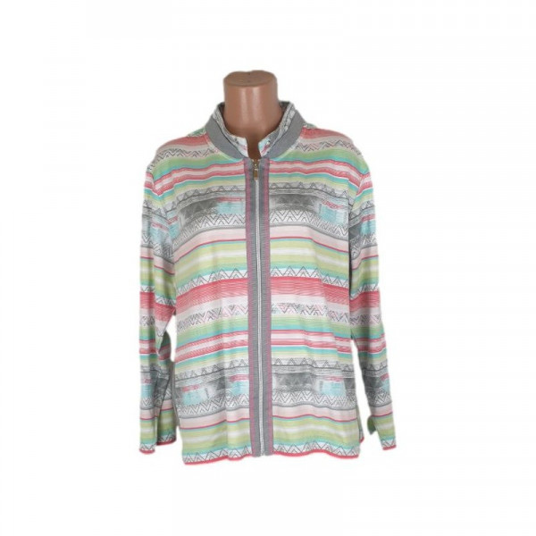 Bluza dama cu dungi multicolor marime M/L