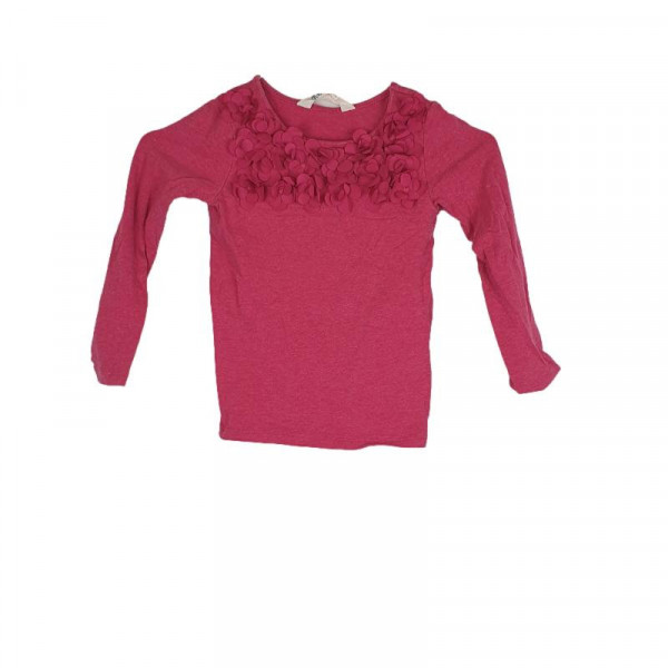 Bluza fete culoare mov maneca lunga