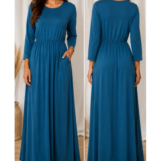 Rochie dama albastra - Img 2
