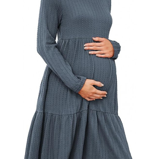 Rochie de maternitate pentru femei Albastru deschis