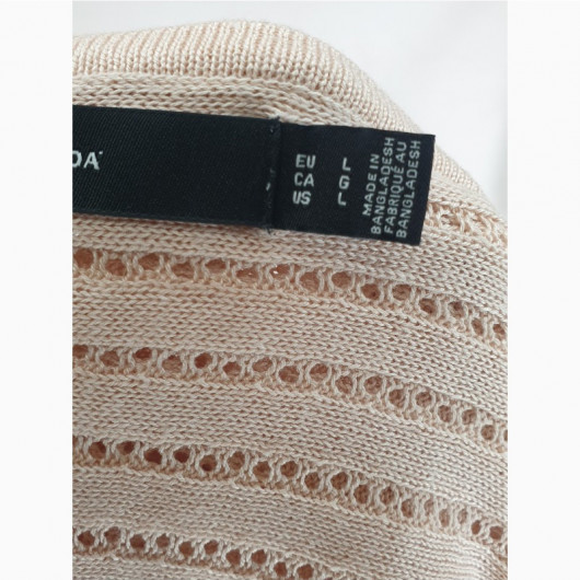 Bluza dama material tricotat marime L - Img 3