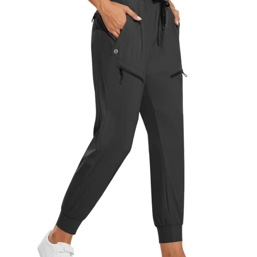 Pantaloni cargo de jogging pentru femei ușori, cu uscare rapidă
