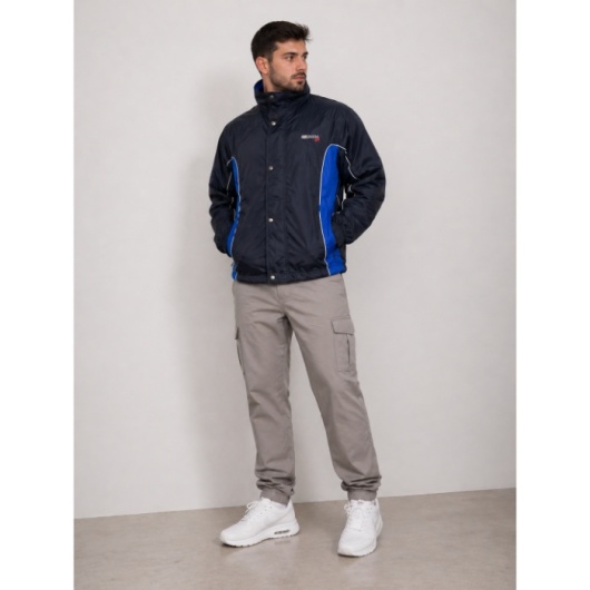 Jacheta unisex 2in 1 blumarin-albastru royal - Img 7