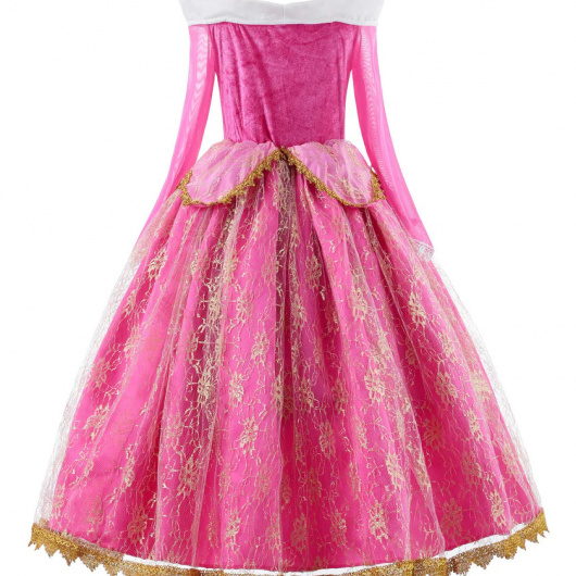 Rochie Prințesă pentru fete cu accesorii, 8-9 Ani - Img 5