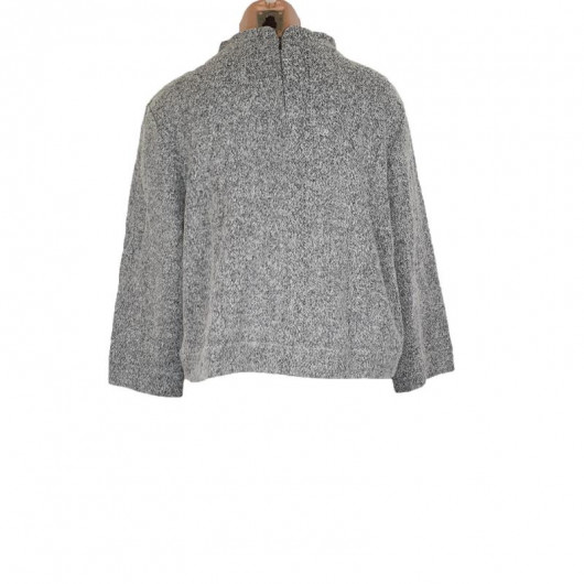 Bluza dama culoare gri - Img 2