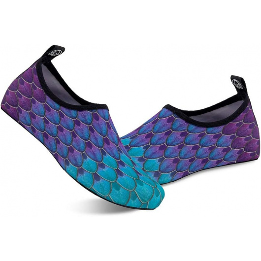 Pantofi pentru plaja inot multicolor - Img 4