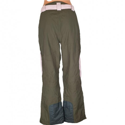 Pantalon ski dama culoare verde cu alb marire 38 - Img 4