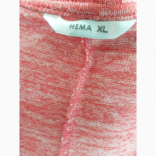 Pijama dama completa culoare caramiziu marime XL - Img 6