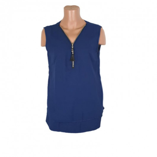Bluza dama culoare albastru - Img 2