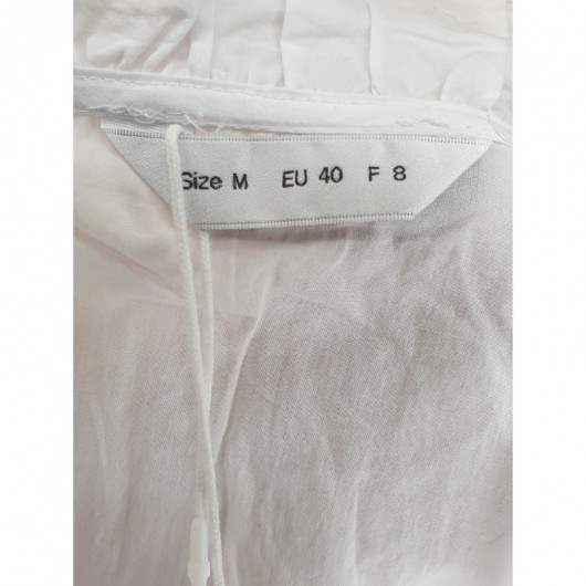 Bluza dama culoare alb - Img 3
