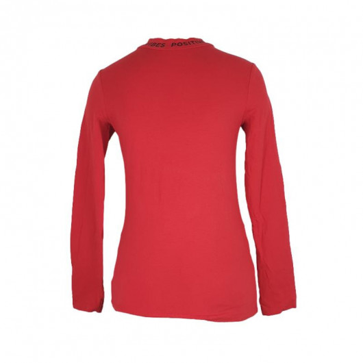 Bluza dama culoare caramiziu